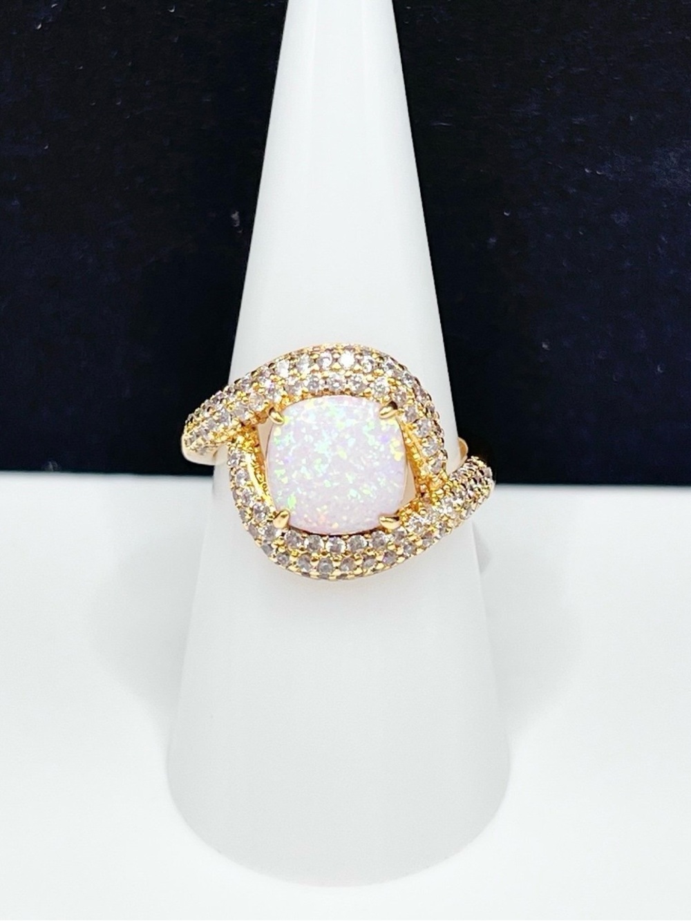 Bomb Party BP October Ring Set In Her Spark Size 7